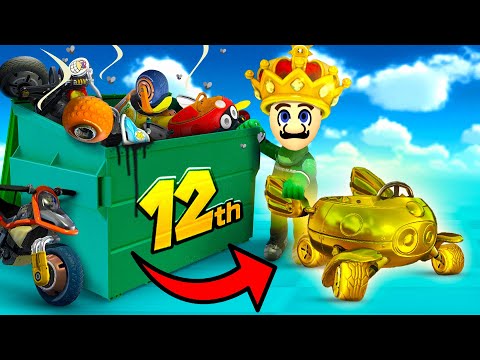 Using Last Place Combos Until I Lose - Mario Kart 8 Deluxe Challenge