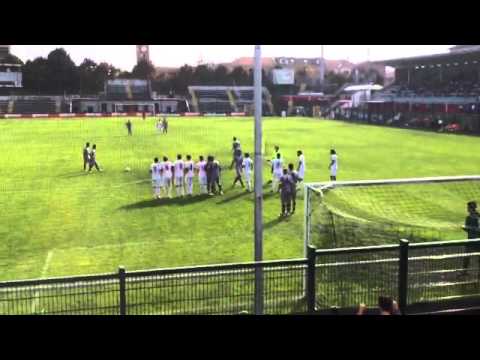 Punizione  Julien Rantier Alessandria-Castiglione