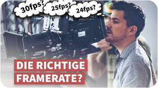 Die RICHTIGE FRAMERATE für Videos - Solltest du in 24, 25, 30 oder meh