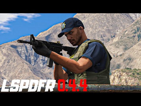 GTA 5 MODS LSPDFR 0.4.4 | Scary Rooftop Shootout