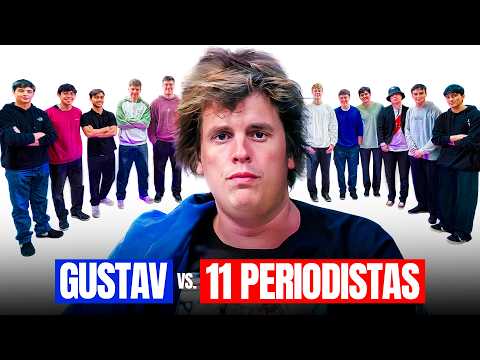 Gustav vs 11 periodistas