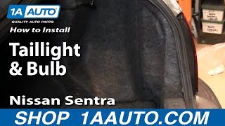 How to Replace Tail Light 04-06 Nissan Sentra