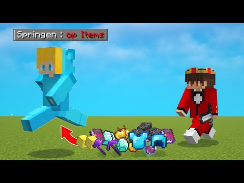 SEMUkri Gets OP ITEMS by JUMPING in Minecraft