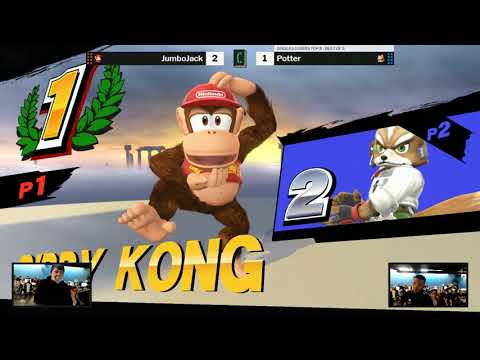 Chronicles: BotE Losers Top 8 - JumboJack (DIddy Kong) vs Potter (Fox)