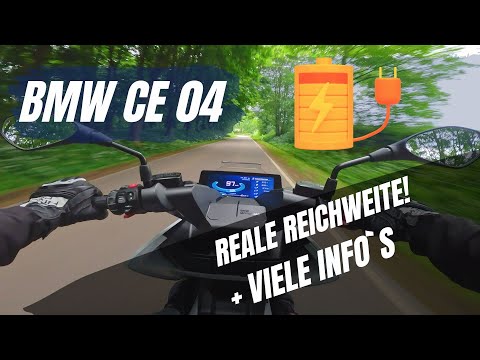 BMW CE 04 - Reichweitentest unter realen Bedingungen. Erfahrungsbericht.
