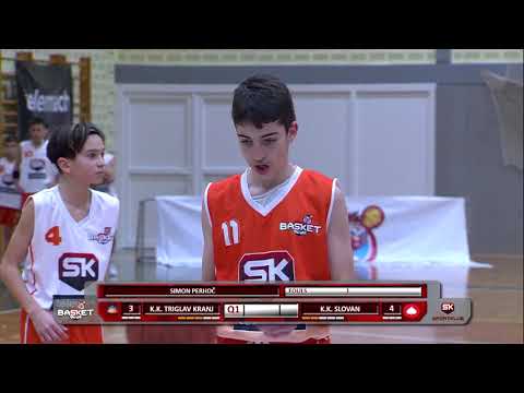 BASKET 4 KIDS 2018/2019 | Triglav Kranj - Slovan | FINALE | Basket4Kids Finalni Turnir Slovenija