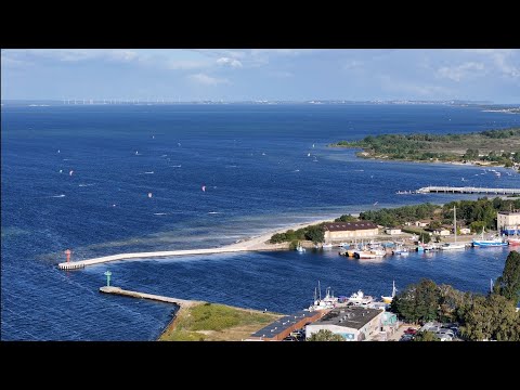 Jastarnia z drona 4k UHD