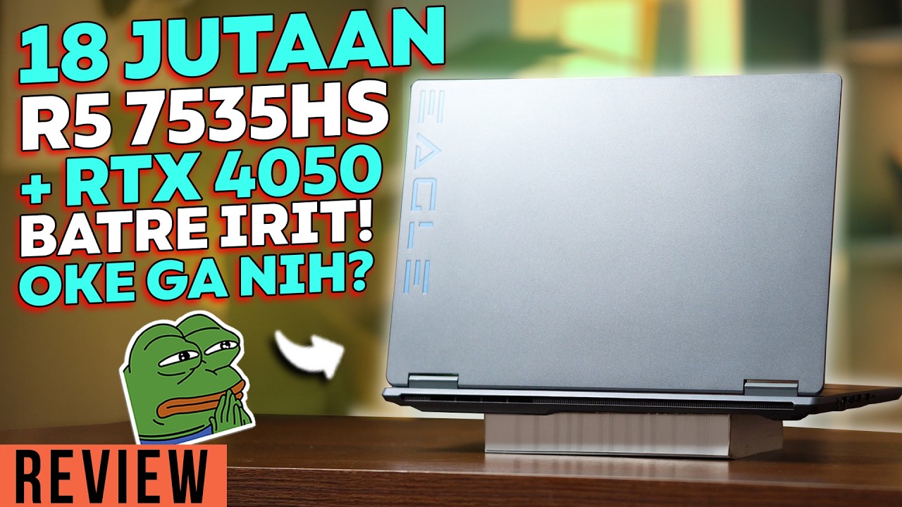 18 Juta Dapet RTX 4050 + Batre IRIT? Review Gigabyte Eagle GL6J