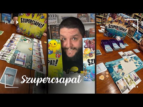 Szupercsapat! Játékbemutató - Mit Játsszunk?