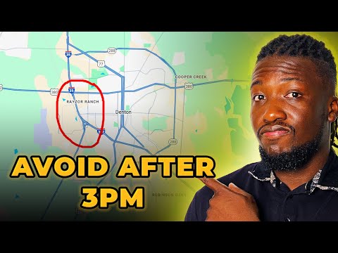 Know Your Way Around Denton Before Moving Here | Detailed Map Tour of Denton, TX