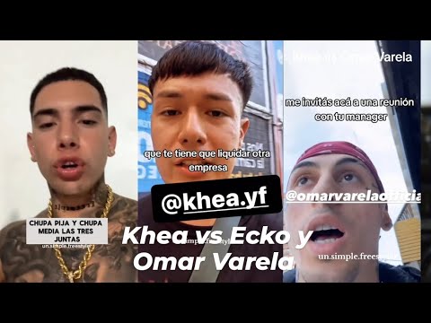 ¡Khea vs Ecko y Omar Varela! 😨 (Beef Completo)