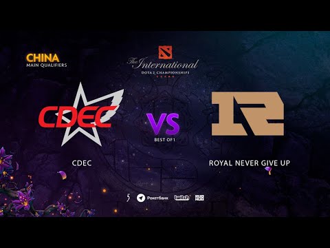 RNG vs CDEC, TI9 Qualifiers CN, bo5, game 5 [Adekvat & Lost]