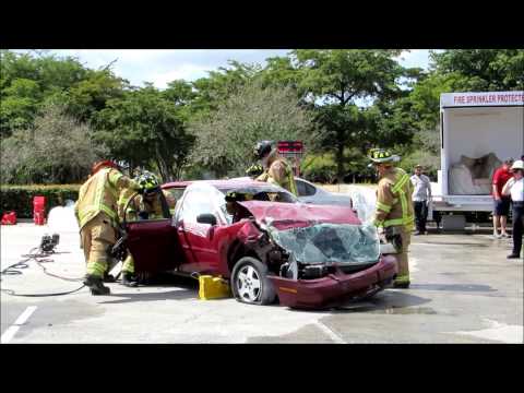 Boca Raton Fire Rescue Expo 2014 - Vehicle Extrication Demonstration