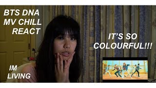 BTS DNA MV chill reaction lol //