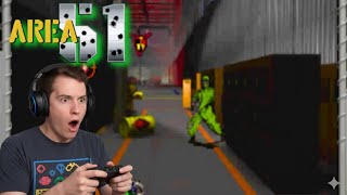 Area 51 Full Game Sega Saturn | FMV Arcade Shooter Retrospective