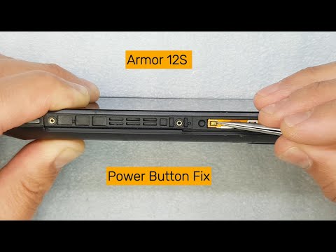 Ulefone Armor 12S No Power On  Easy Power Button Replacement