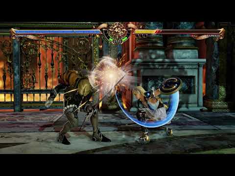 Soulcalibur VI: Sophitia (Color 1) vs Raphael - 4K No Commentary