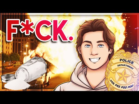 TROLLING SALTY KID AS COPS IN GTA RP (Feat. Trippy)