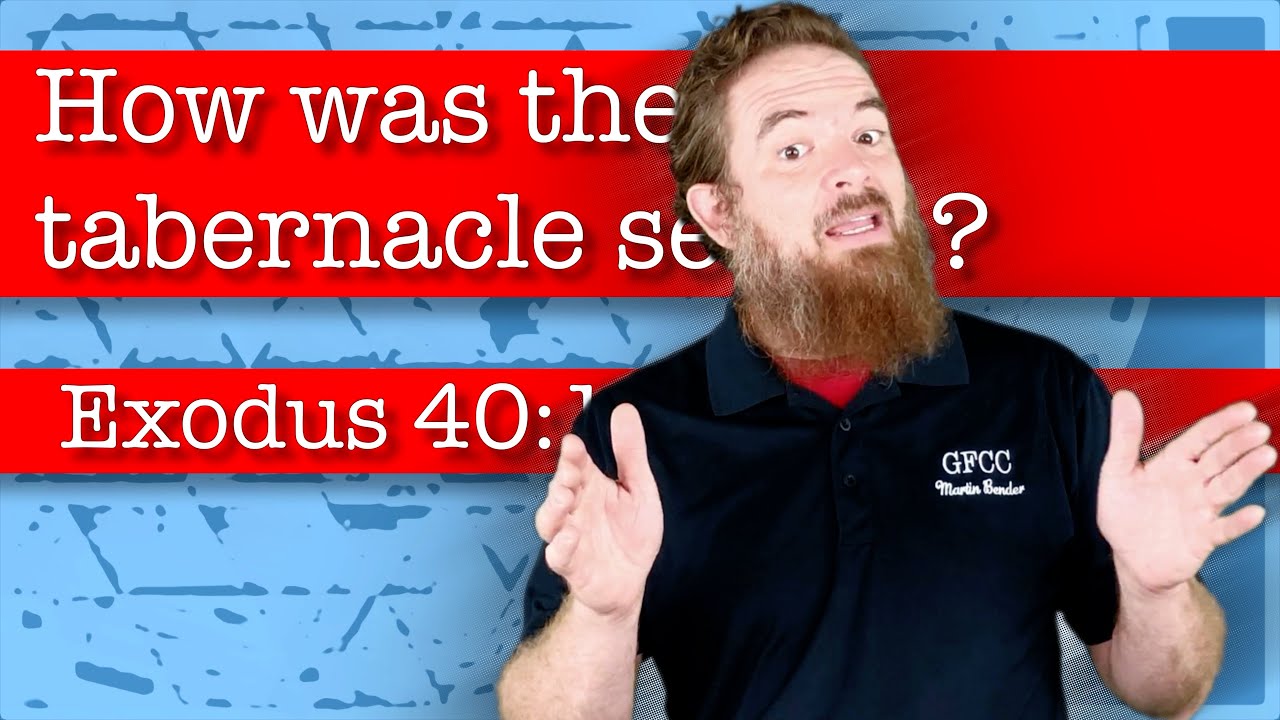 How was the tabernacle set up? - Exodus 40:16-33