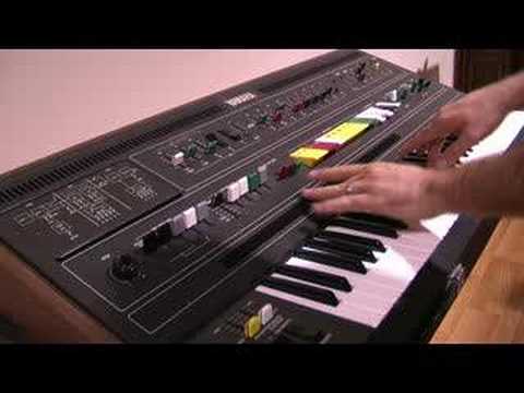 Yamaha CS-60 Synthesizer Demo