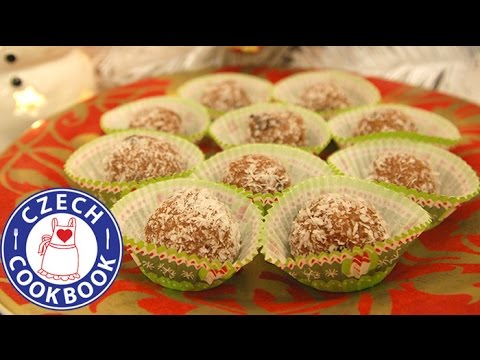 Rum Balls Recipe - Rumové kuličky - Czech Cookbook