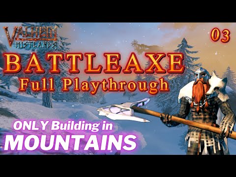 Battleaxe Journey Ep03: Simple Homesteading - Full Valheim Playthrough