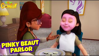 Pinky Beauty Parlor  Cartoons for Kids  Best Of Ch