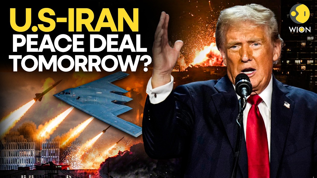 US-Iran Peace Deal LIVE: Trump Claims War Deal to Be Signed Tomorrow, Iran Disputes Timeline | WION