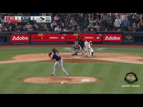 Anthony Volpe just missed a walk-off home run!! vs. Red Sox