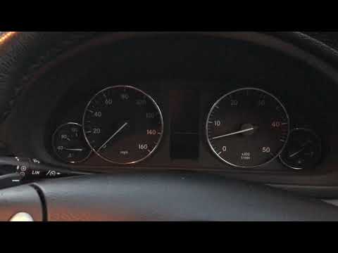 Mercedes Benz W203 C220 Instrument Cluster Fault