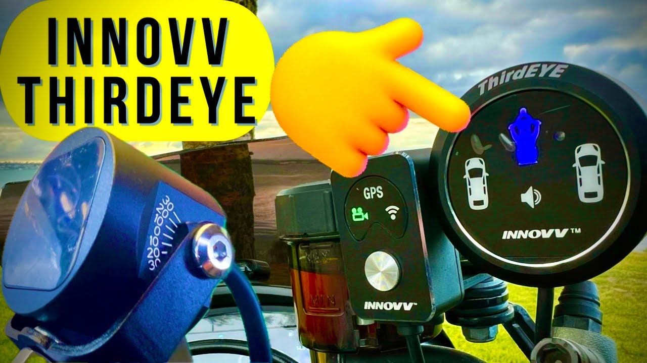 Innovv ThirdEYE Motorcycle Radar Blind Spot Unboxing installation Street Triple RS #innovv #thirdeye