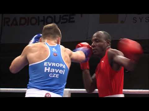 Kuba vs. Evropa - Erislandy Savon vs. Jiří Havel (CZE)