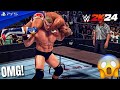 WWE 2K24 Kurt Angle Vs Brock Lesnar Iron Man Match At SmackDown 2002 PS5 4K60