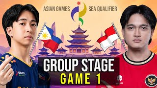 Download lagu PHILIPPINES vs INDONESIA 🔥 GAME 1 GROUP STAGE | ASIAN GAMES Esports 2026 - SEA QUALIFIERS mp3