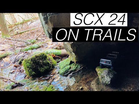 SCX24 TRAIL RUN!!