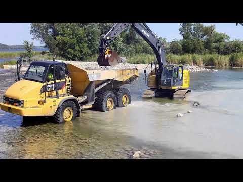 Big Pine Dam Modification Project Time Lapse