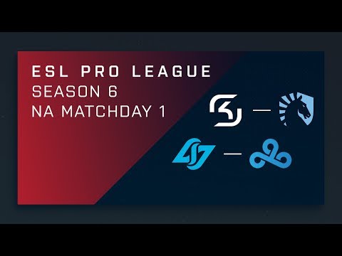 Full Broadcast - SK vs. Liquid | CLG vs. C9 - NA A Matchday 1 - ESL Pro League Season 6 [2/2]