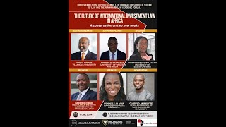 Webinar: The Future of International Investment Law in Africa - A Conversation on Two New Books