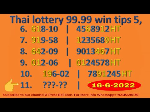 16-6-2022 Thai lottery 99.99 win tips-5