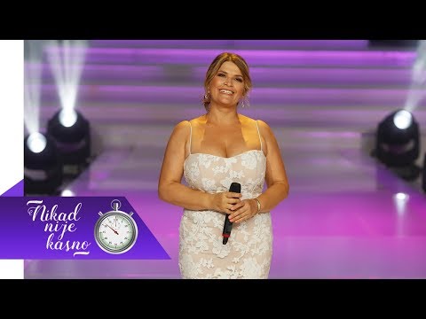 Cristina Voicu Bella - Dobro jutro lepi moj - (live) - Nikad nije kasno FINALE - EM 35 - 11.06.2018.