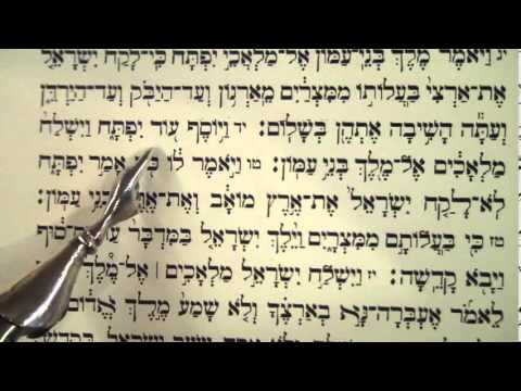 Haftorah Reading for Parashat Chukat Rabbi Moshe Weisblum קריאת ההפטרה לפרשת חקת הרב משה ויסבלום