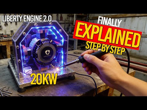 Perpetual Energy Generator with 110v & 230v Microwave Transformers - EXPLAINED