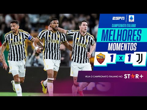 Gols e lances de Roma x Juventus