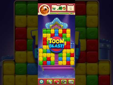 Toon Blast Level 2472 No Boosters Series