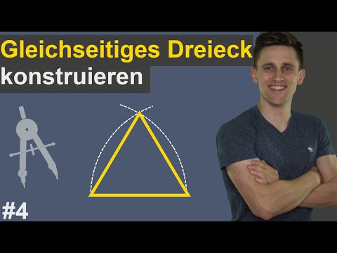 Gleichseitiges Dreieck mit dem Zirkel konstruieren | Anleitung zum Selbermachen | #4