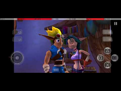 Jak and Daxter the Percursor Legacy- PS2 - Emulated on Android using Nethersx2 / Aethersx2