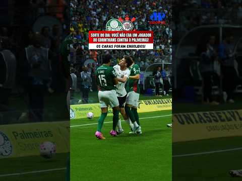 OS JOGADORES DO CORINTHIANS FORAM ENGOLIDOS PELO PALMEIRAS, E ESSE VÍDEO PROVA!