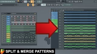 How To Split & Merge Patterns In FL Studio (Beginner Tutorial)