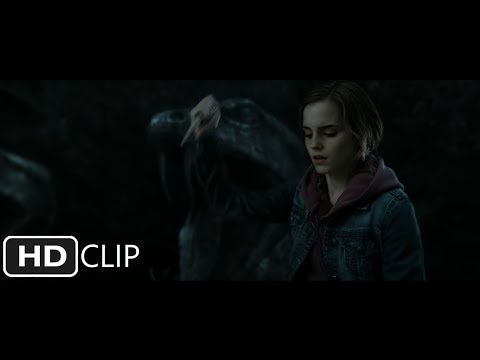哈利波特與死亡聖器》第二部中，赫敏破壞了Hufflepuff魂器。 (Hermione Destroys Hufflepuff Horcrux | Harry Potter and the Deathly Hallows Part 2)