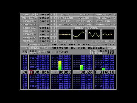 Amiga Music: You're Not Alone By ADR Design.